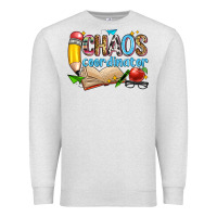 Oatmeal Heather chaos coordinator Premium Sweatshirt - Zillion Design Studio