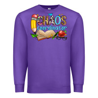 Purple chaos coordinator Premium Sweatshirt - Zillion Design Studio