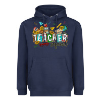 Navy western teacher squad Heavyweight Hoodie - texasbilliewilder