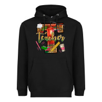 Black western teacher Heavyweight Hoodie - texasbilliewilder