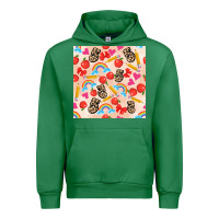 Emerald back to school seamless pattern 5 (3600x3600) Urban Hoodie - AdoDesignShop