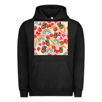 Pigment Black back to school seamless pattern 5 (3600x3600) Urban Hoodie - AdoDesignShop