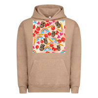 Pigment Burro back to school seamless pattern 5 (3600x3600) Urban Hoodie - AdoDesignShop