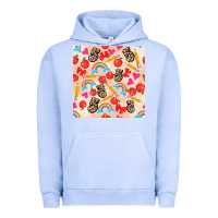 Pigment Grape Ice back to school seamless pattern 5 (3600x3600) Urban Hoodie - AdoDesignShop