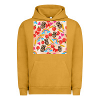Pigment Peanut Butter back to school seamless pattern 5 (3600x3600) Urban Hoodie - AdoDesignShop