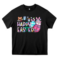 Black happy easter nurse Heavy Core Tee - CowhideDigitalArt