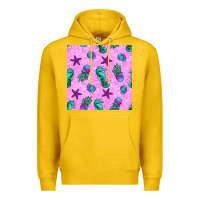 Lemon summer ocean seamless pattern Premium Hoodie - BundleAndBundleShop