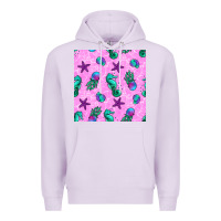 Lilac summer ocean seamless pattern Premium Hoodie - BundleAndBundleShop
