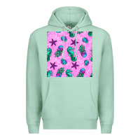 Seafoam summer ocean seamless pattern Premium Hoodie - BundleAndBundleShop