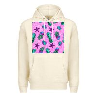 Sandshell summer ocean seamless pattern Premium Hoodie - BundleAndBundleShop