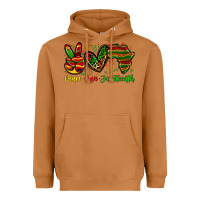 Meerkat peace love juneteenth Heavyweight Hoodie - Zillion Design Studio