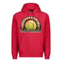 Cardinal softball rainbow Premium Hoodie - JahusDesignShop
