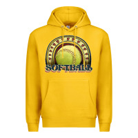 Lemon softball rainbow Premium Hoodie - JahusDesignShop