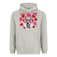 Moon Dust valentine's day  white shepherd Heavyweight Hoodie - RanaPortraitStore