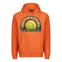 Carrot softball rainbow Premium Hoodie - JahusDesignShop