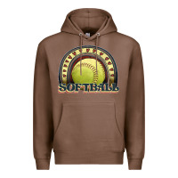 Chestnut softball rainbow Premium Hoodie - JahusDesignShop