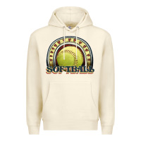 Sandshell softball rainbow Premium Hoodie - JahusDesignShop