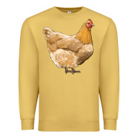 Antique Gold chicken Premium Sweatshirt - RanaPortraitStore