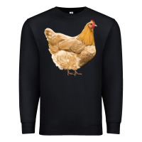 Black chicken Premium Sweatshirt - RanaPortraitStore