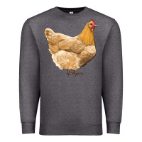 Charcoal Heather chicken Premium Sweatshirt - RanaPortraitStore