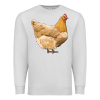 Dove Grey chicken Premium Sweatshirt - RanaPortraitStore