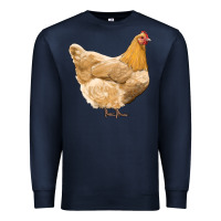 Navy chicken Premium Sweatshirt - RanaPortraitStore