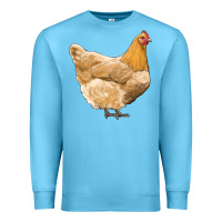 Ocean Blue chicken Premium Sweatshirt - RanaPortraitStore