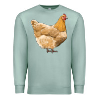 Seafoam chicken Premium Sweatshirt - RanaPortraitStore