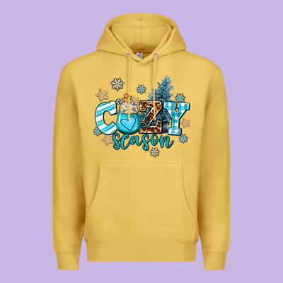 Cozy Season Premium Hoodie Designed By Adodesignshop