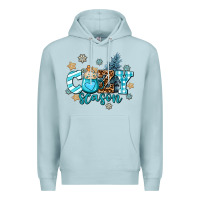 Blue Mist cozy season Premium Hoodie - AdoDesignShop