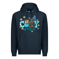 Navy cozy season Premium Hoodie - AdoDesignShop