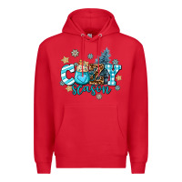 Red cozy season Premium Hoodie - AdoDesignShop