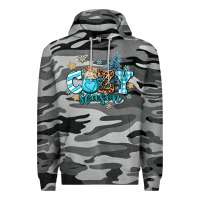 Slate Camo cozy season Premium Hoodie - AdoDesignShop