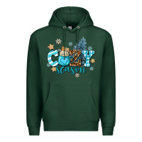 Sports Green cozy season Premium Hoodie - AdoDesignShop