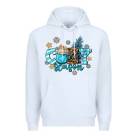White cozy season Premium Hoodie - AdoDesignShop