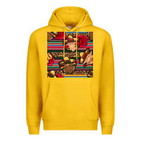 Lemon mexican gnomes seamless pattern Premium Hoodie - BundleAndBundleShop