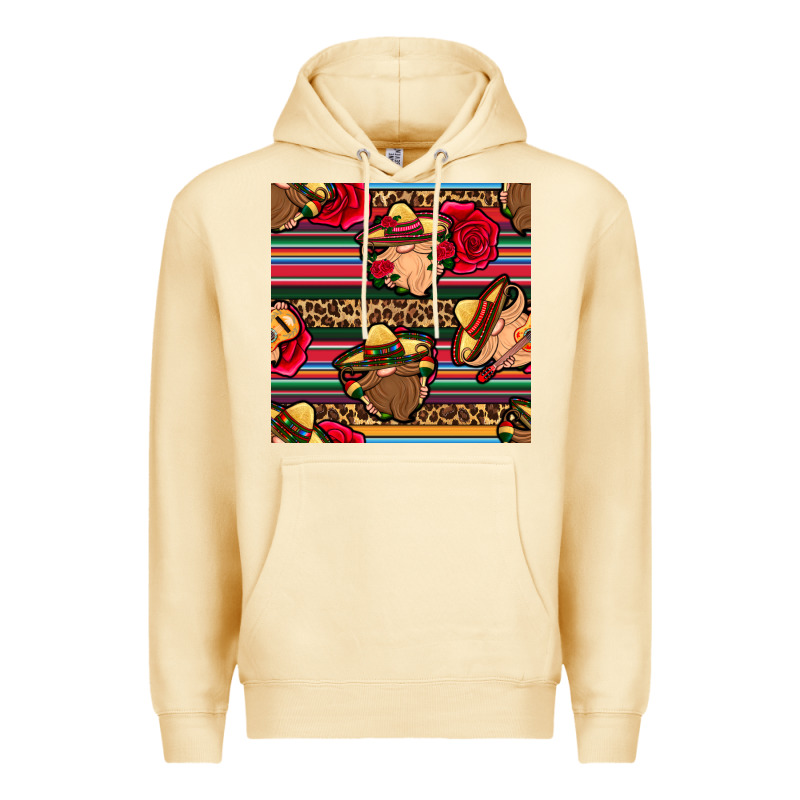 Mexican Gnomes Seamless Pattern Premium Hoodie by BundleAndBundleShop | Teevron
