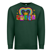 Sports Green queer Premium Sweatshirt - Zillion Design Studio