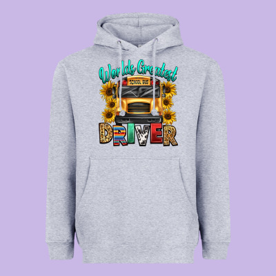 Heavyweight Hoodie worlds greatest school bus driver