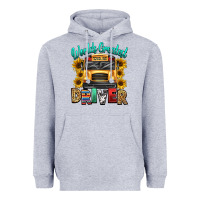 Heather Grey worlds greatest school bus driver Heavyweight Hoodie - texasbilliewilder