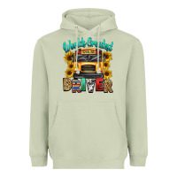 Matcha worlds greatest school bus driver Heavyweight Hoodie - texasbilliewilder