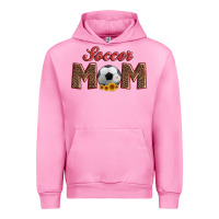 Fuchsia Pink soccer mom with ball and sunflower Urban Hoodie - Artiststas