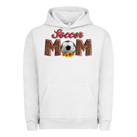 Pigment Lunar Rock soccer mom with ball and sunflower Urban Hoodie - Artiststas