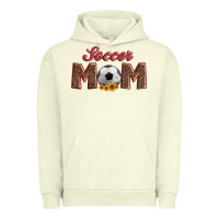 Pigment Pistachio soccer mom with ball and sunflower Urban Hoodie - Artiststas