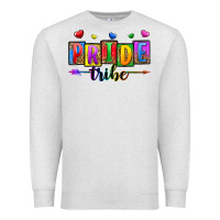 Oatmeal Heather pride tribe Premium Sweatshirt - Zillion Design Studio