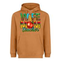 Meerkat wife mom teacher Heavyweight Hoodie - texasbilliewilder