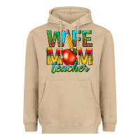 Mushroom wife mom teacher Heavyweight Hoodie - texasbilliewilder