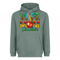 Sage wife mom teacher Heavyweight Hoodie - texasbilliewilder
