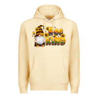 Pina Colada western bee kind gnomes bee honey sunflowers leopard serape Premium Hoodie - Artiststas