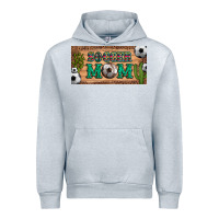 Heather Grey soccer mom with ball and cactus and serape licanse plate Urban Hoodie - Artiststas